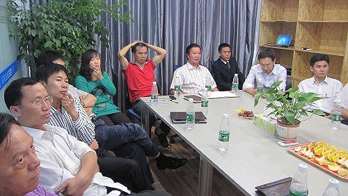 本邦高層管理人員齊聚我司參加高端培訓
